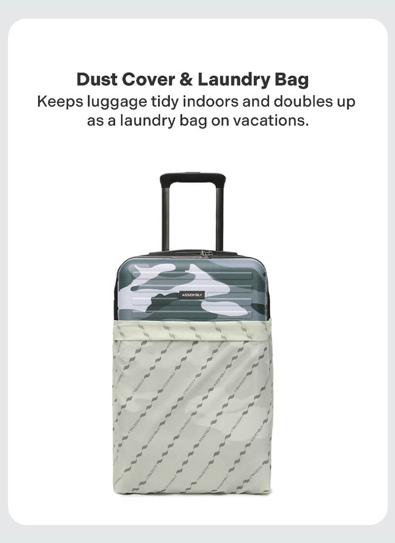 Stark Combo | Camo Green | Cabin+Medium Luggage