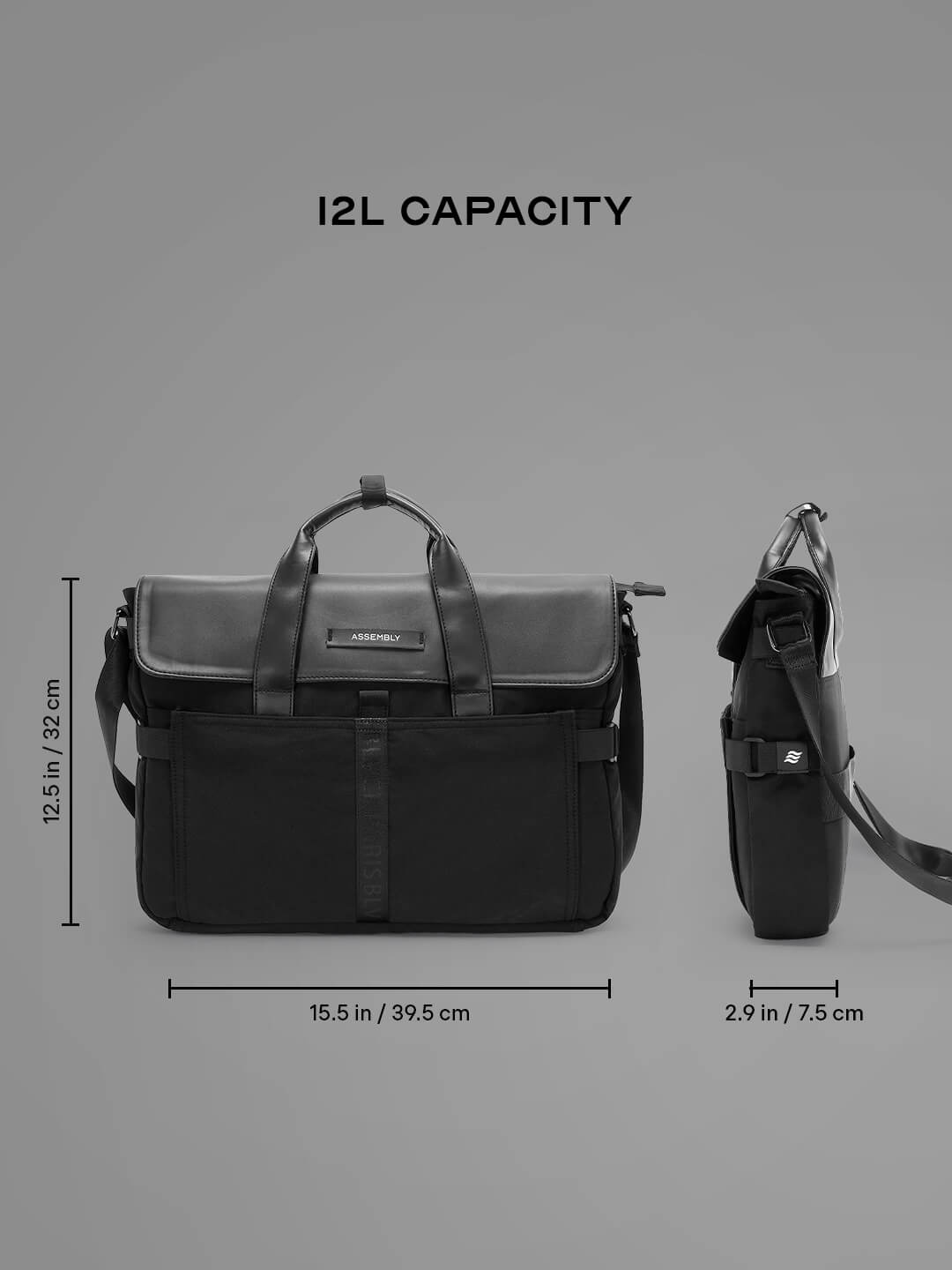 The Blvck Breeze Laptop Messenger