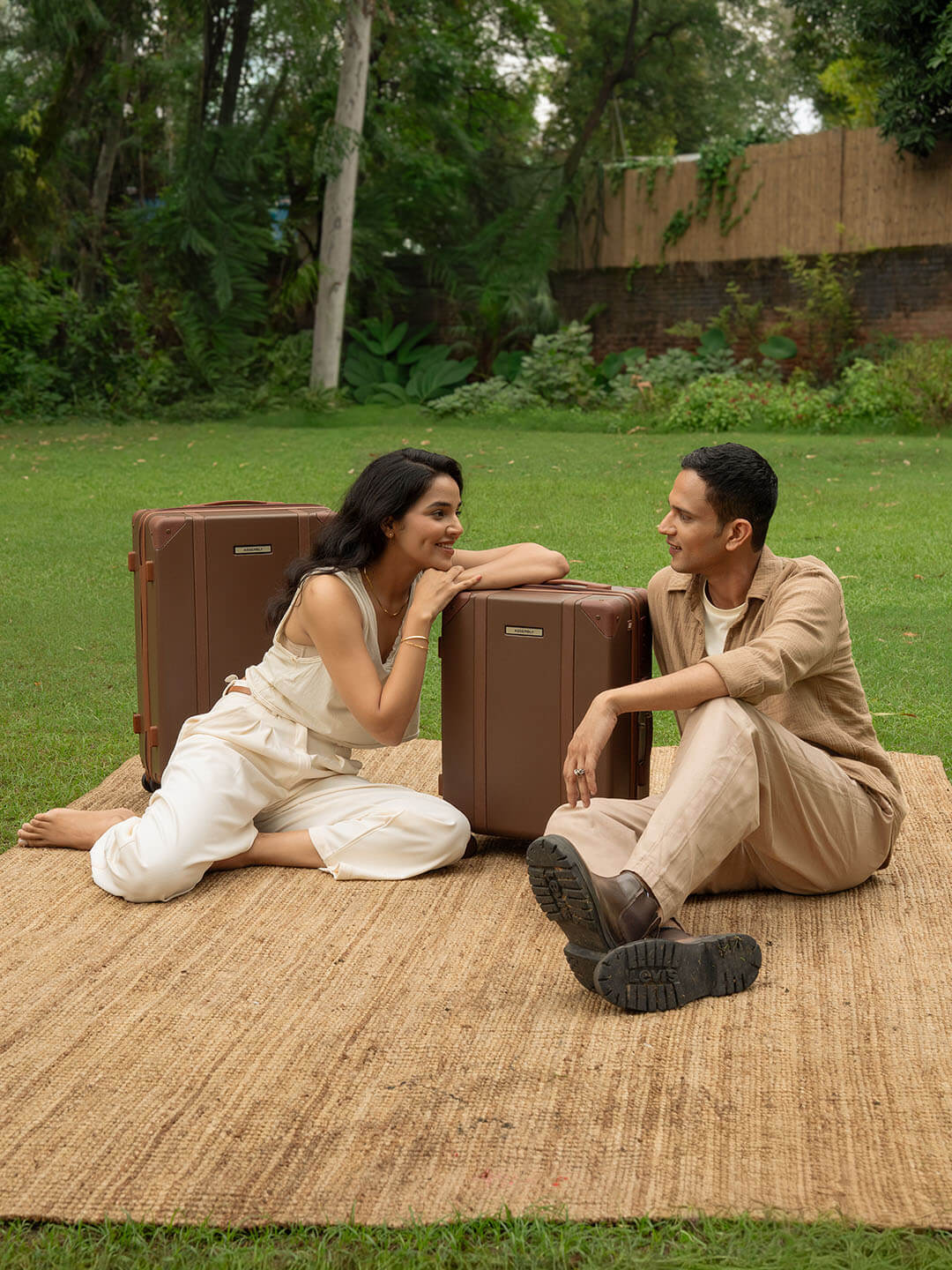 Vintage Combo | Coco Brown | Cabin+Medium Hard Luggage