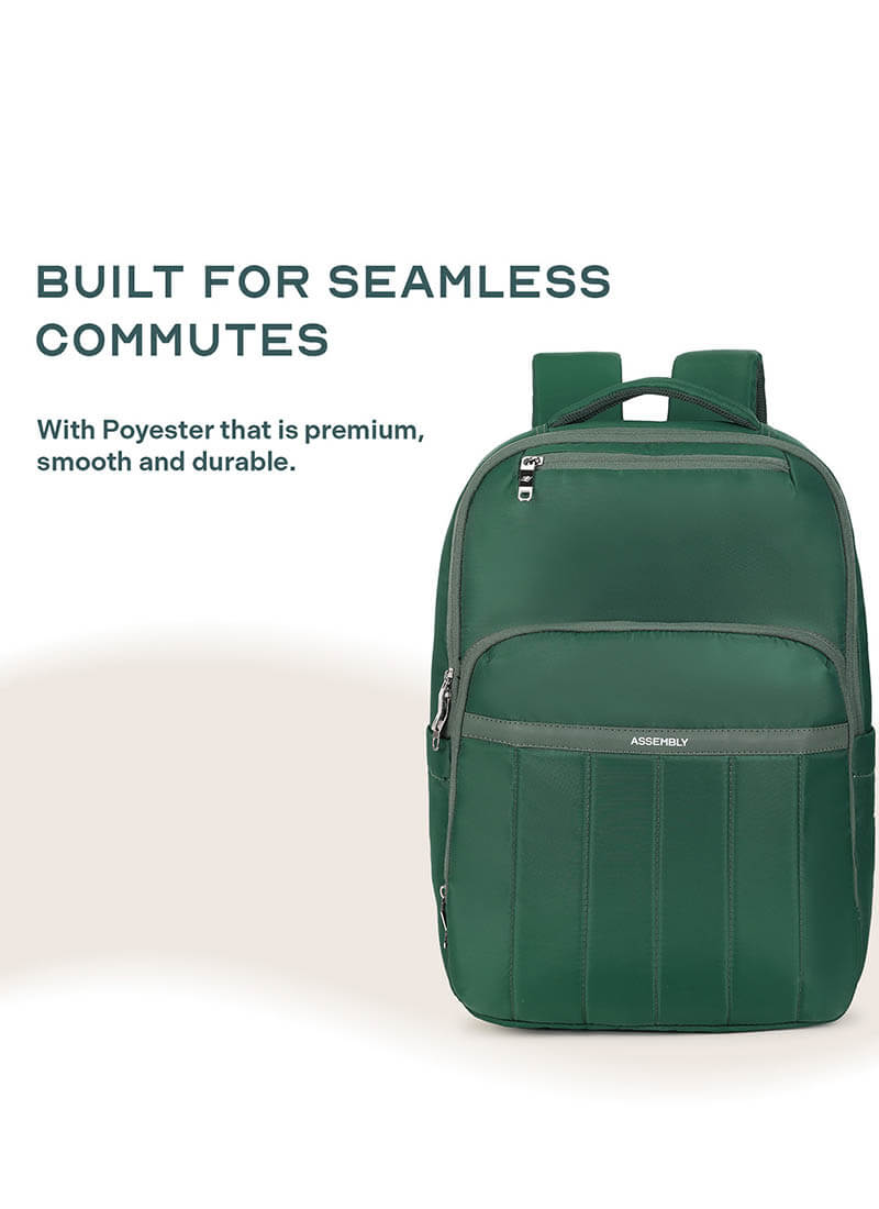 Rover Backpack | Green |  Everyday Laptop Backpack