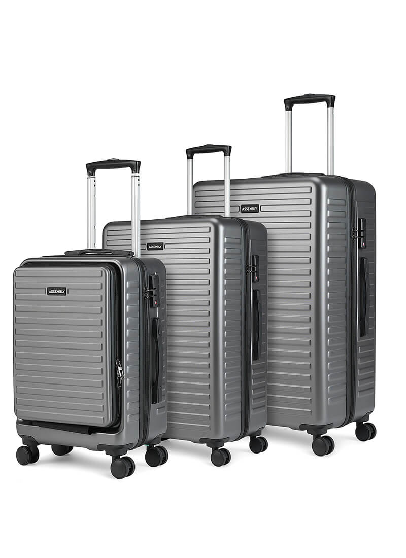 StarkPro Combo | Grey | Set of 3 Luggage