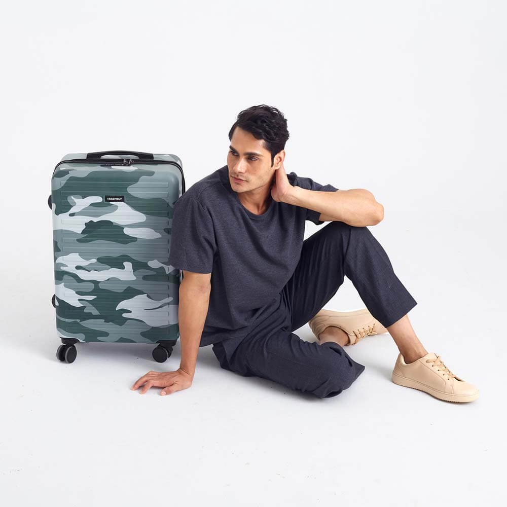 Stark | Camo Green | Medium Hard Luggage