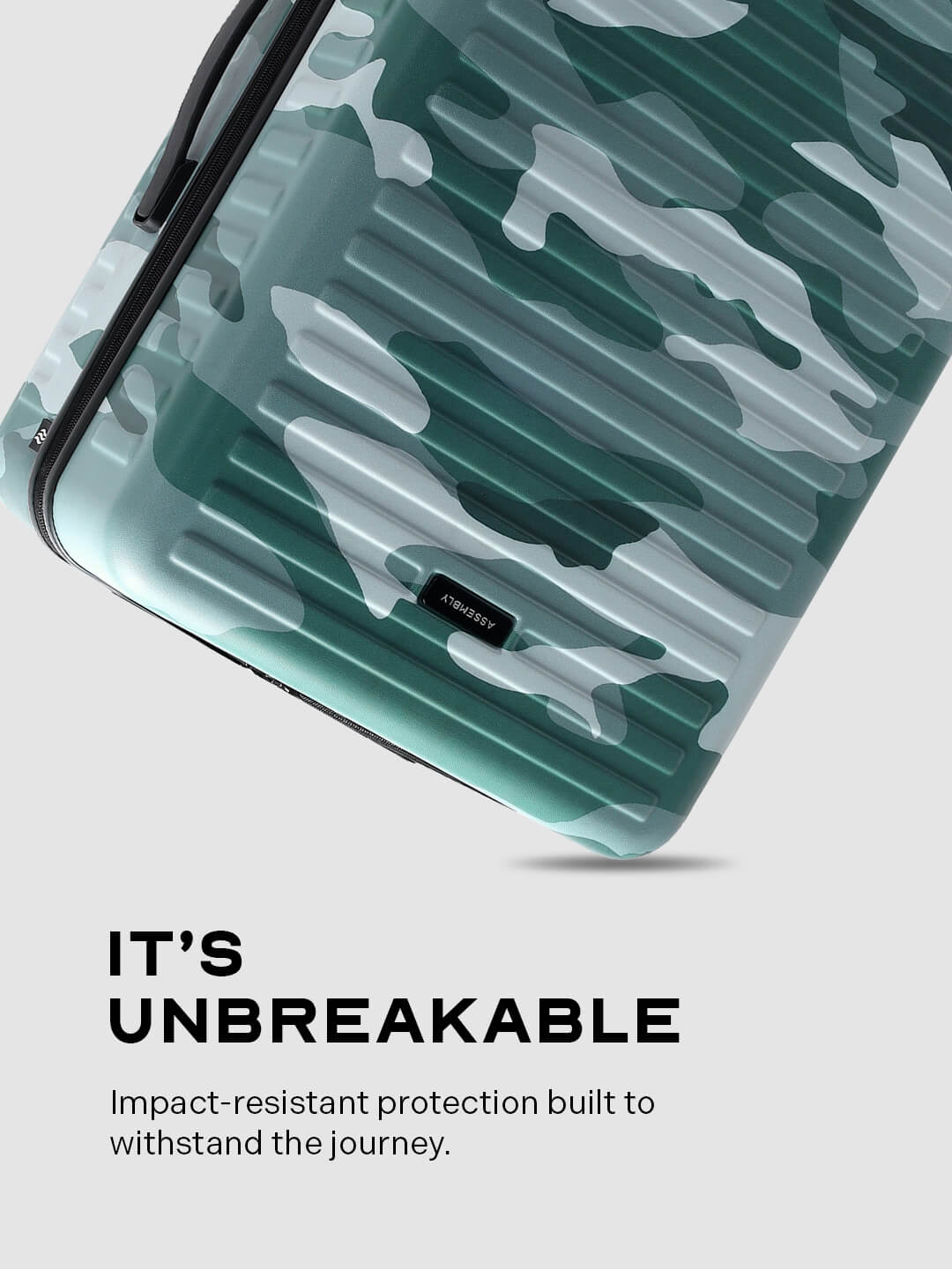 Stark | Camo Green | Cabin Hard Luggage