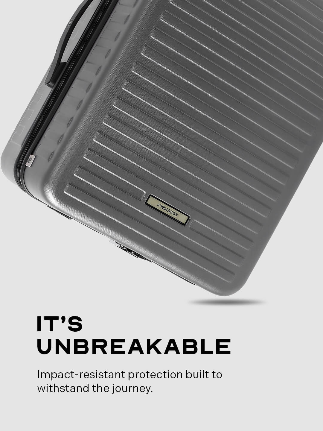 StarkPro | Grey | Cabin Hard Luggage