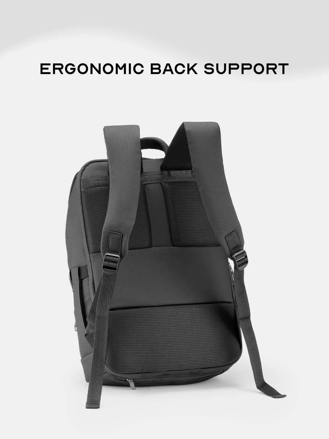 Stark Backpack | Black | Everyday Laptop Backpack