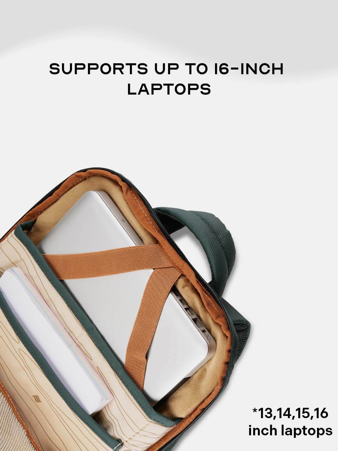 Stark Backpack | Green | Everyday Laptop Backpack