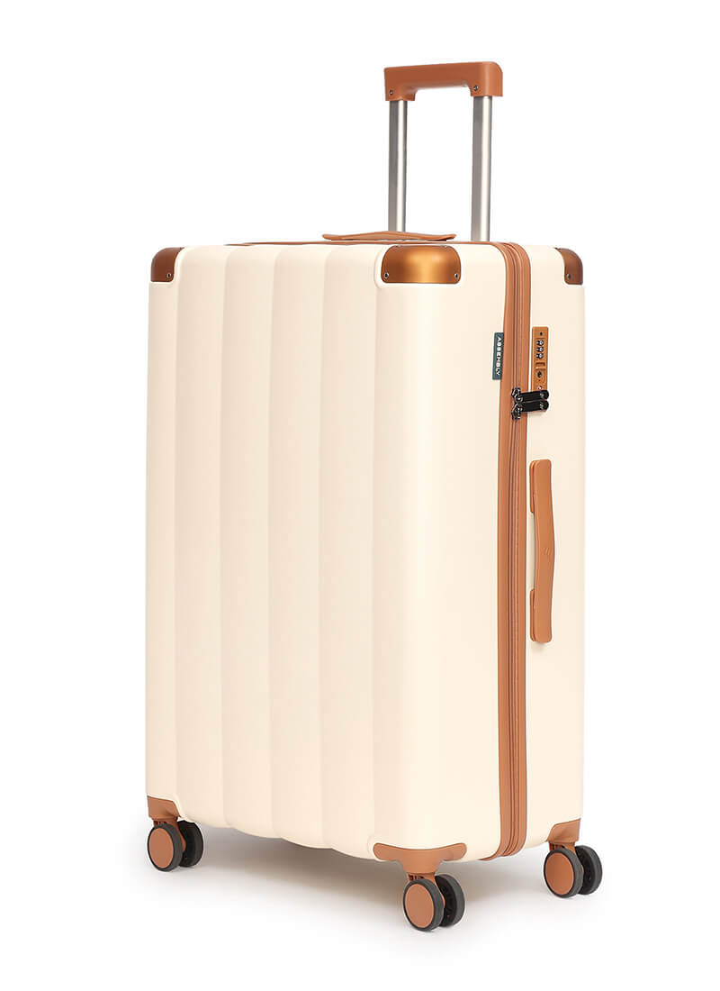 Iris | Beige | Large Hard Luggage