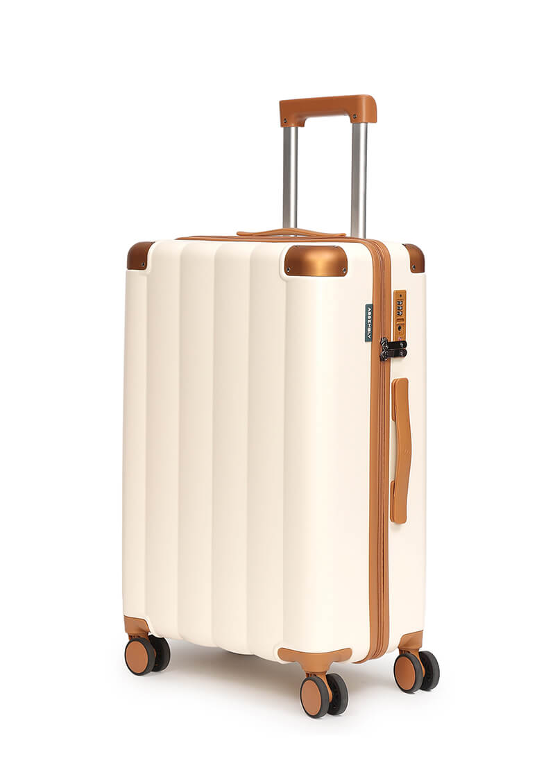 Iris | Beige | Medium Hard Luggage