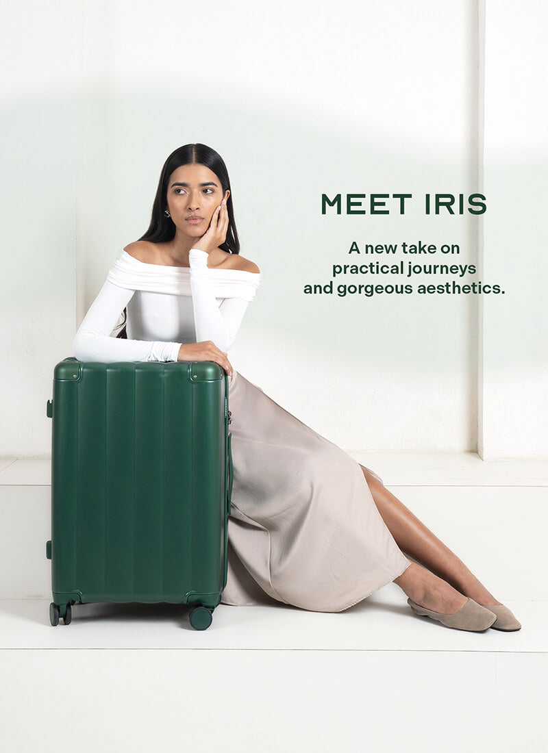 Iris | Green | Medium Hard Luggage