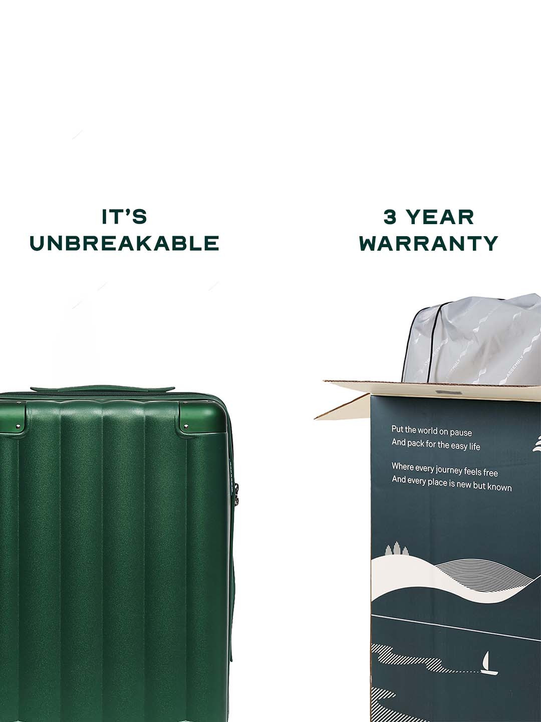 Iris | Green | Medium Hard Luggage