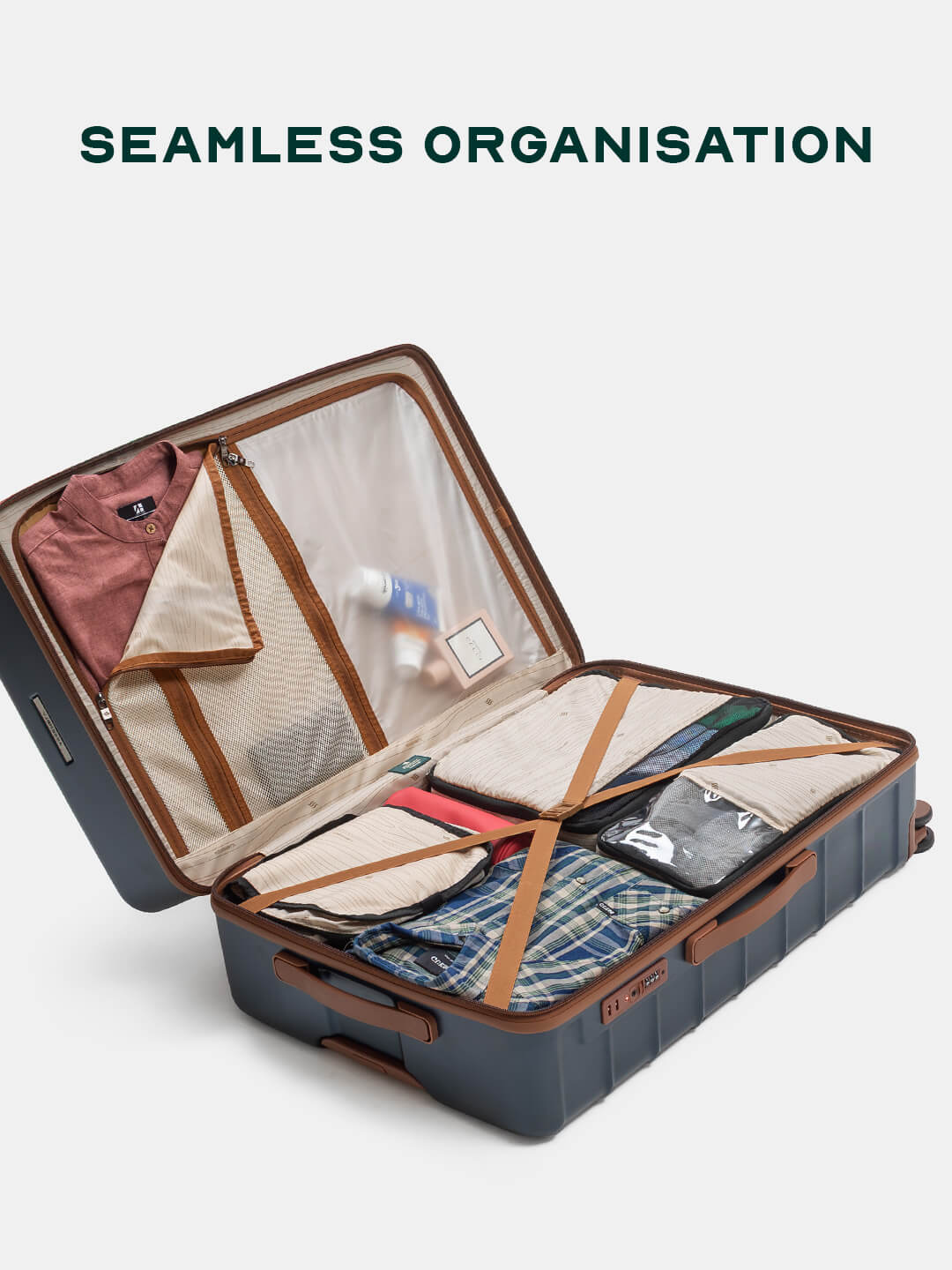 Odyssey Combo | Ocean | Set of 3 Hard Luggage