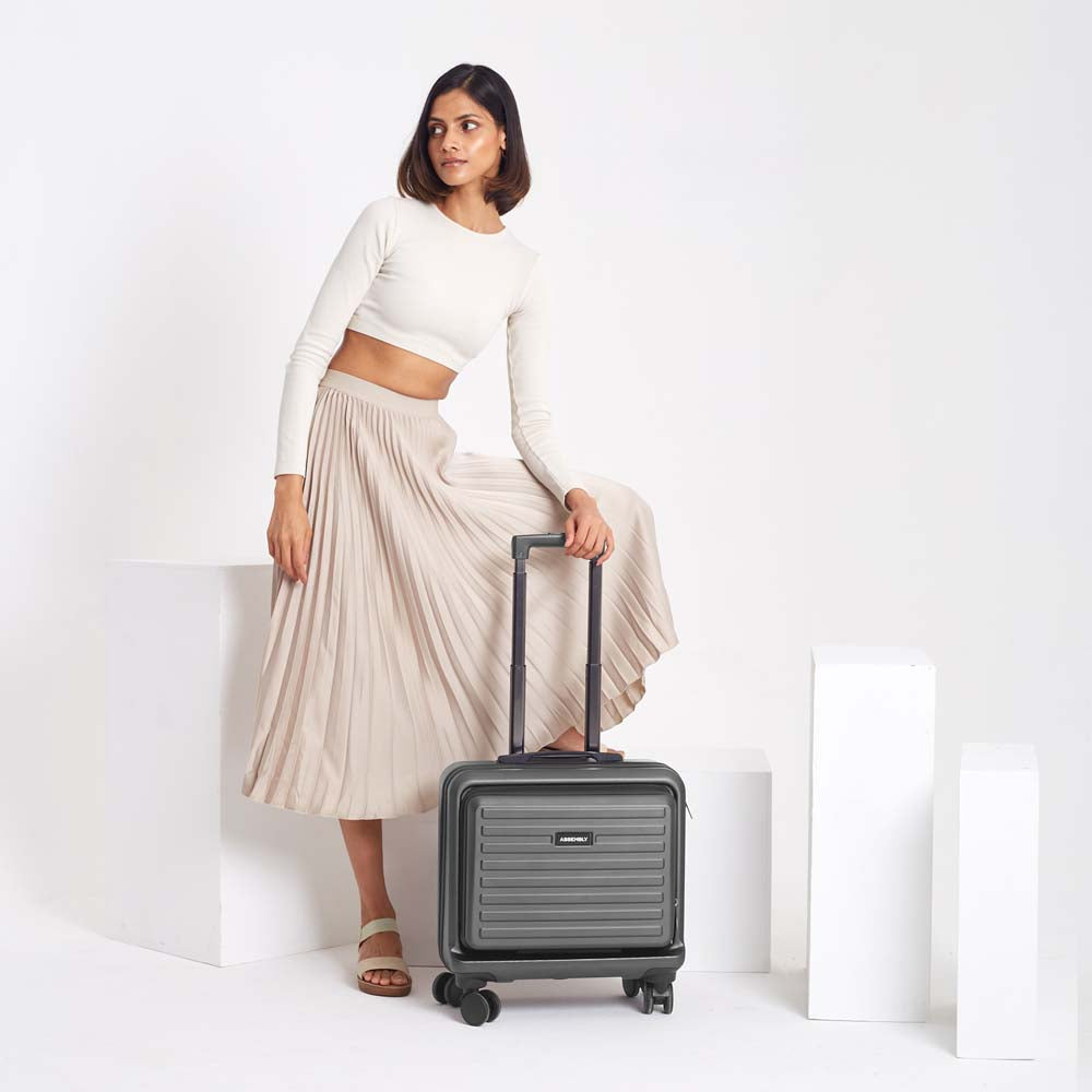 StarkPro Overnighter | Grey | Overnighter Hard Luggage