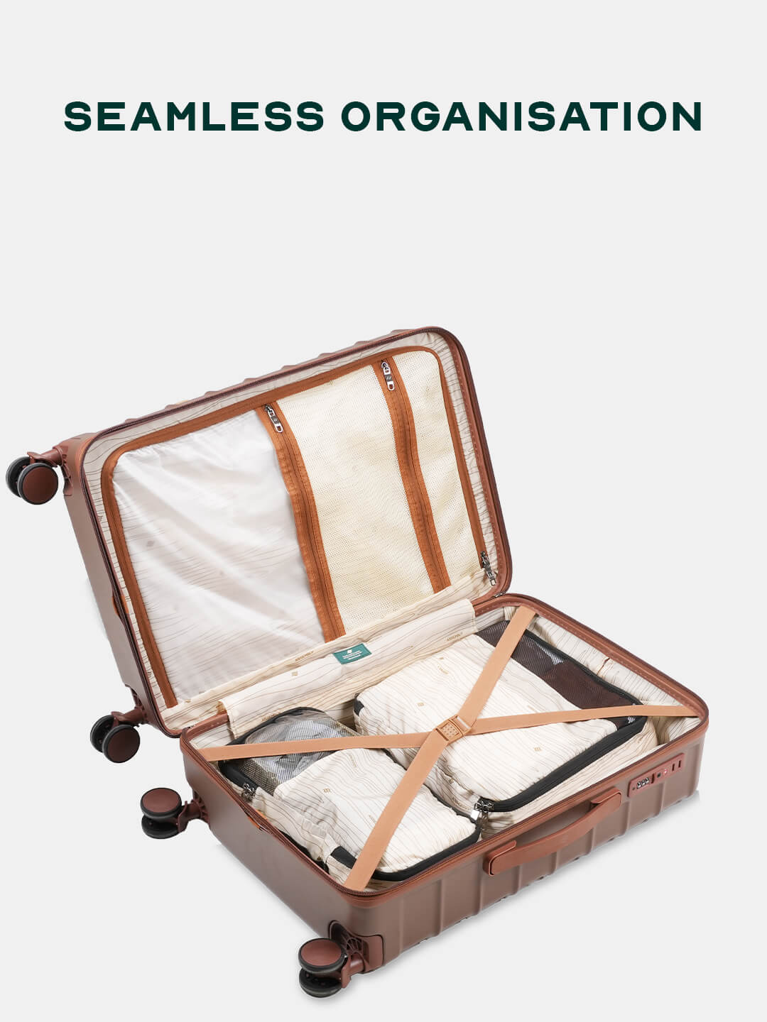 OdysseyPro | Brown | Cabin Hard Luggage