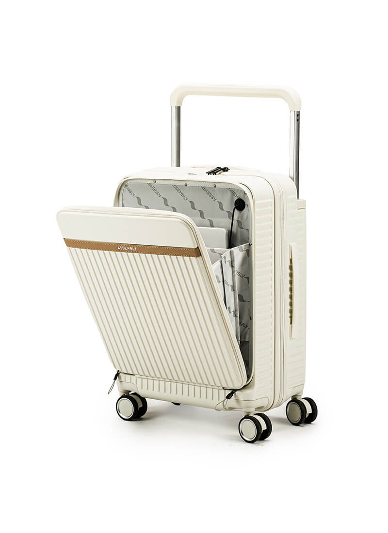 RoverPro | Moon-White | Cabin Hard Luggage