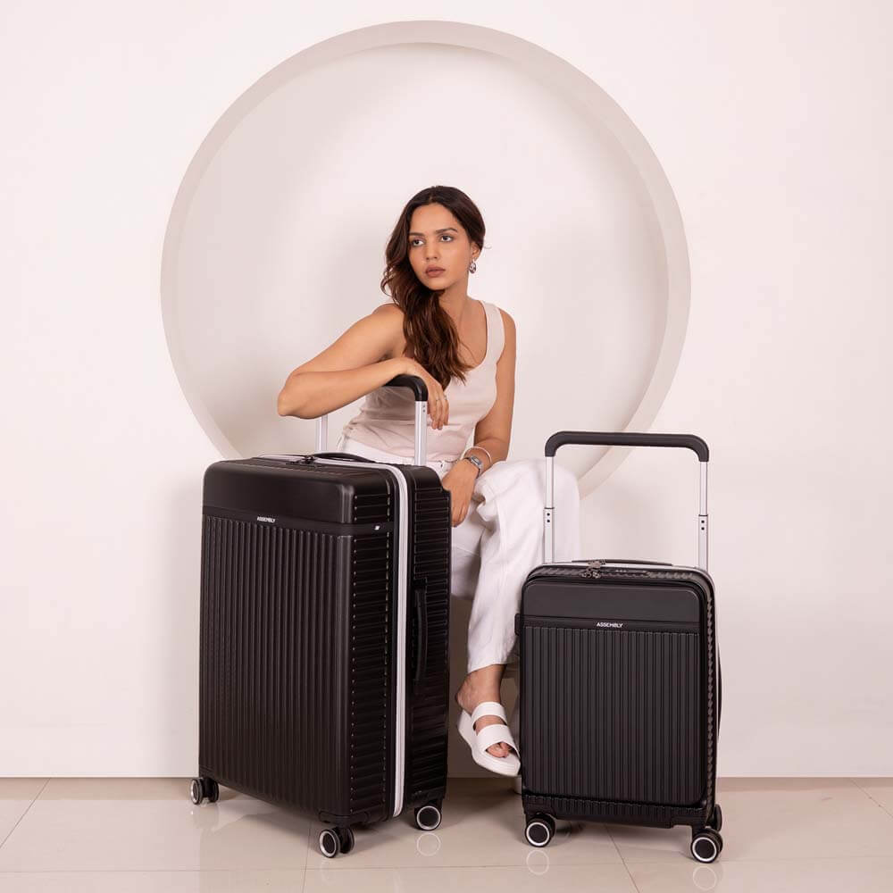 Rover Pro Combo | Black | CabinPro+Large Hard Luggage