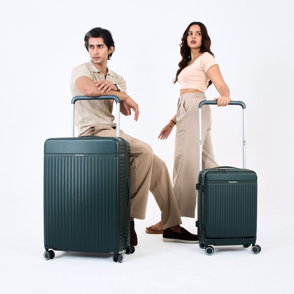 Rover Pro Combo | Green | CabinPro+Large Hard Luggage