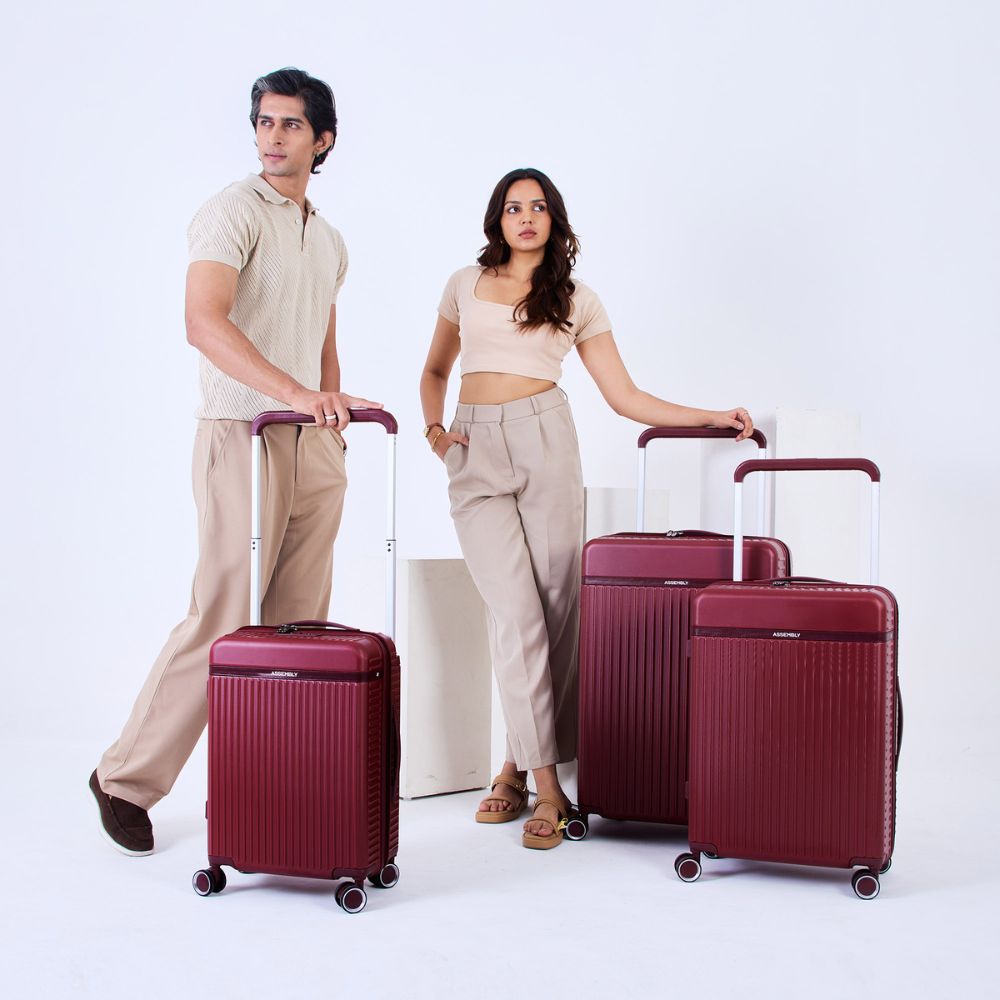 Rover Combo | Wine | Set of 3 Luggage