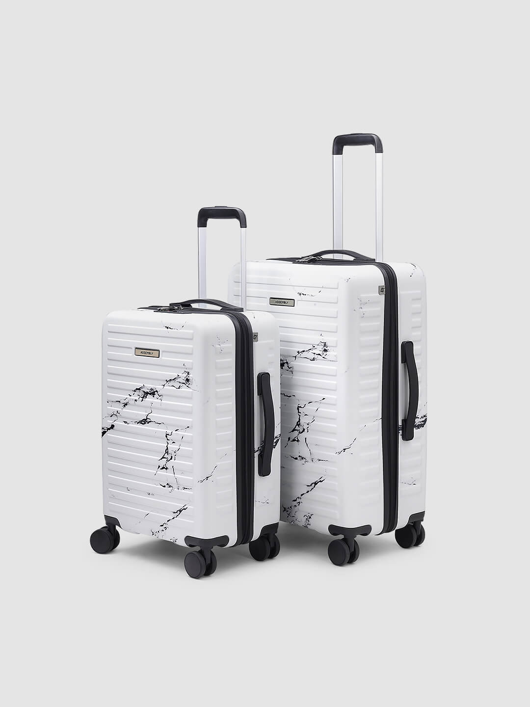 Stark Combo | Marble | Cabin+Medium Luggage