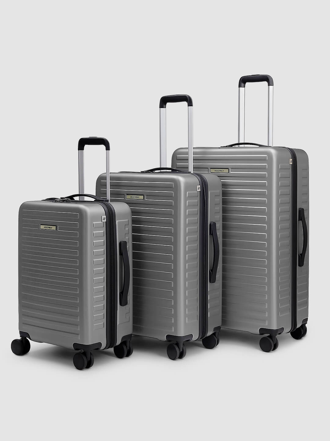 Stark Combo | Grey | Set of 3 Luggage