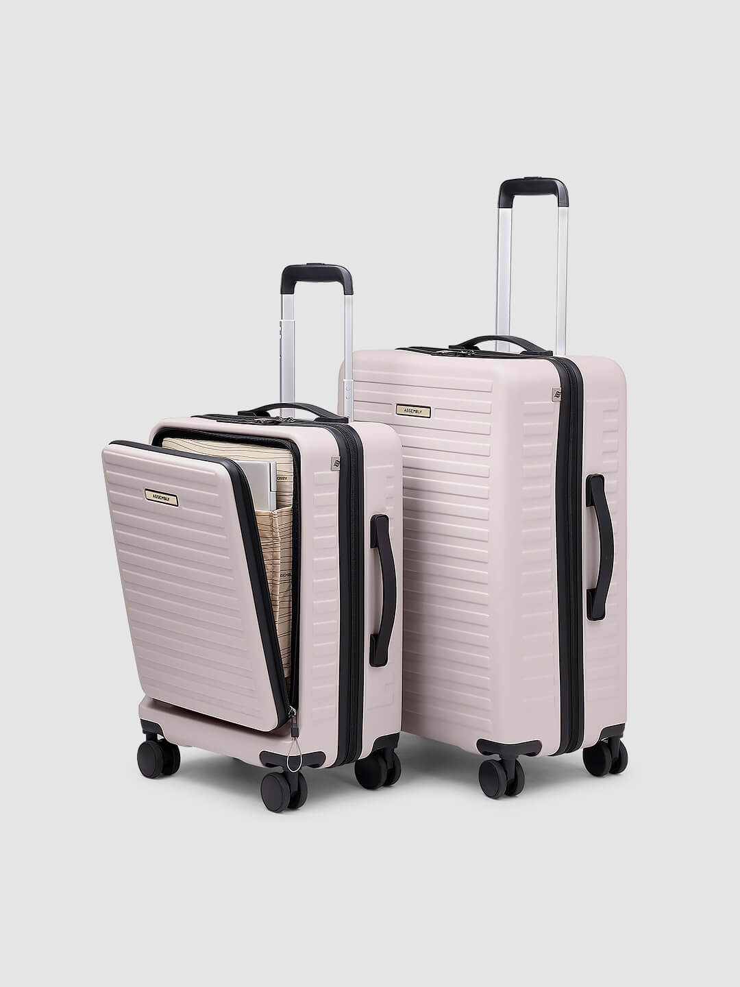 StarkPro Combo | Ivory | CabinPro+Medium Hard Luggage