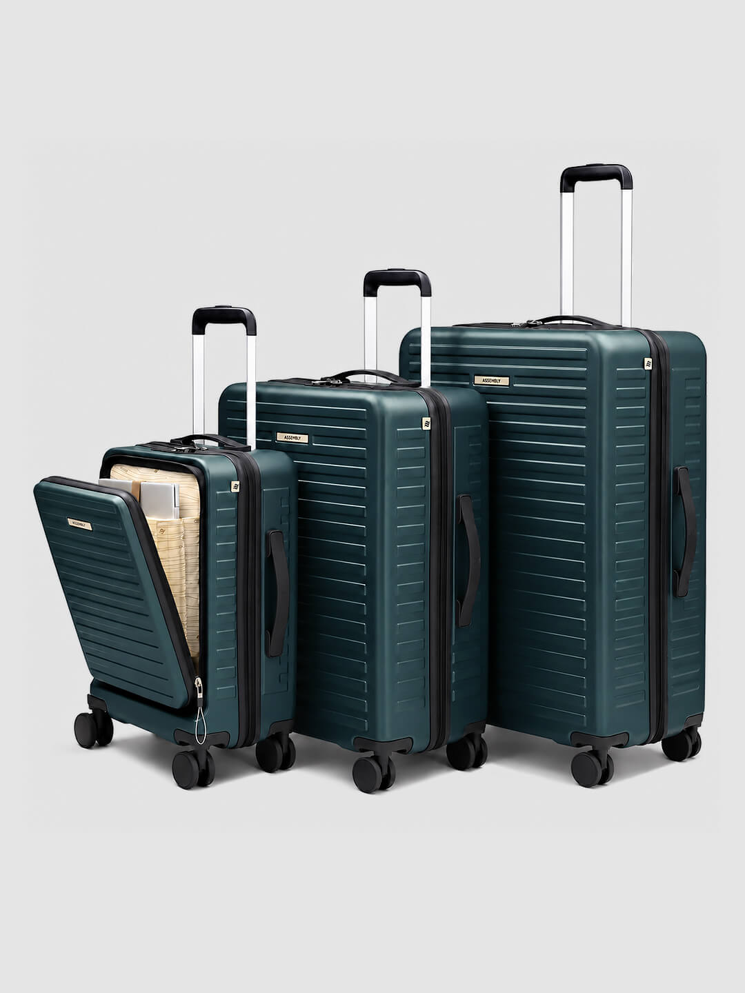 StarkPro Combo | Green | Set of 3 Luggage