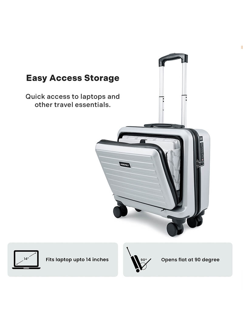 StarkPro Combo | Silver | Set of 4 Luggage