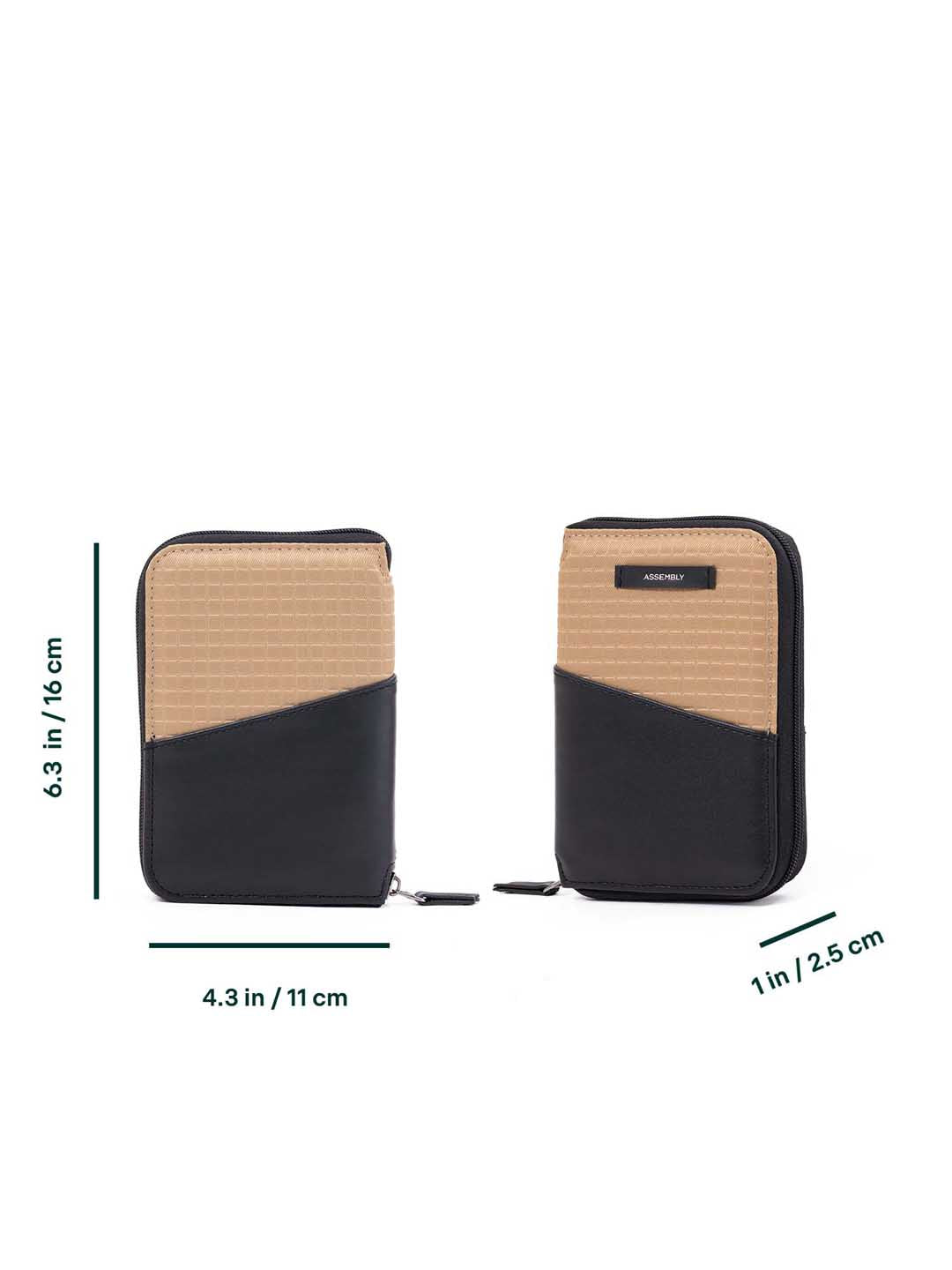 Valor Travel Passport Organizer | Beige | Sleek & Secure Design