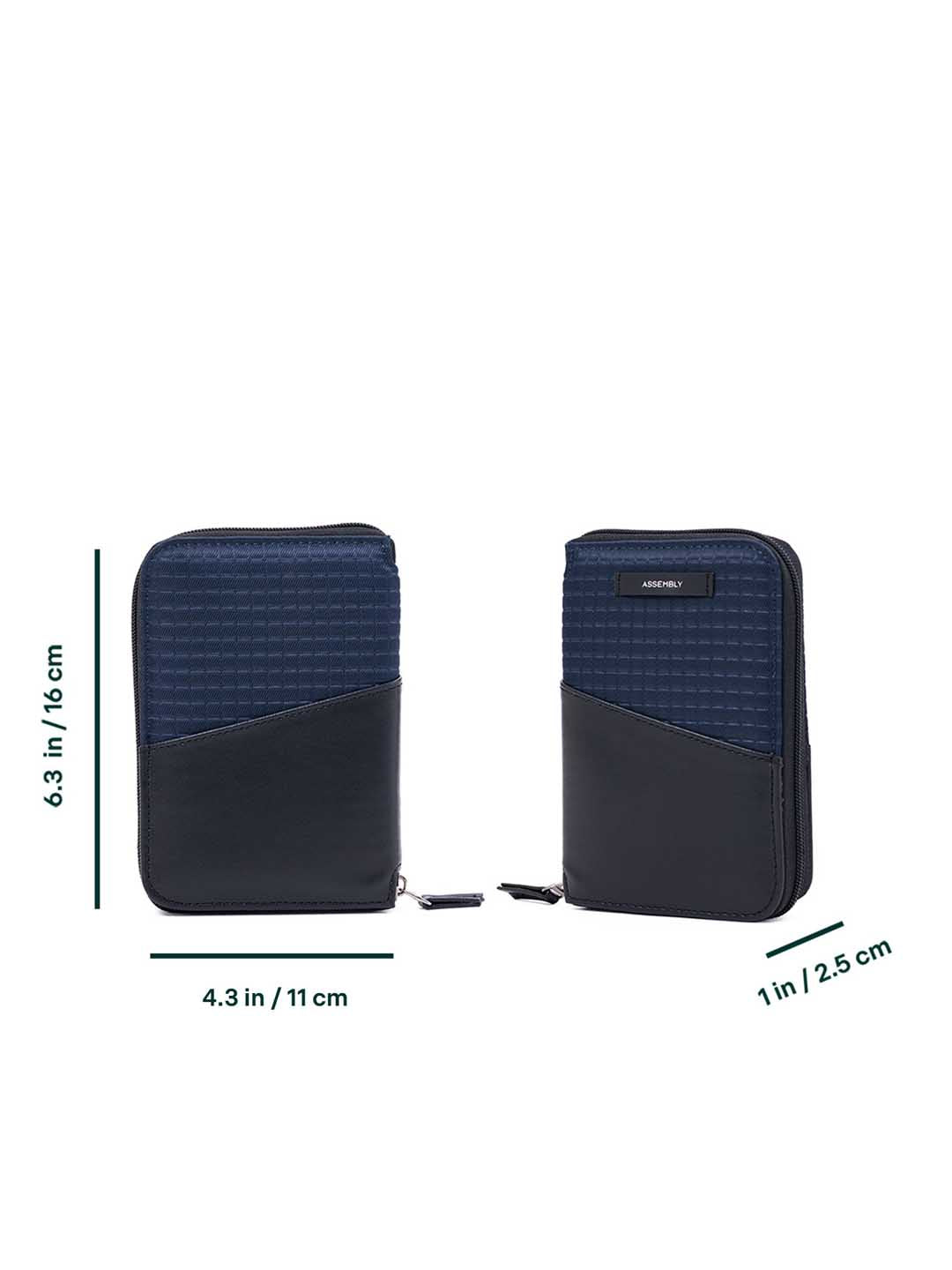 Valor Travel Passport Organizer | Blue | Sleek & Secure Design