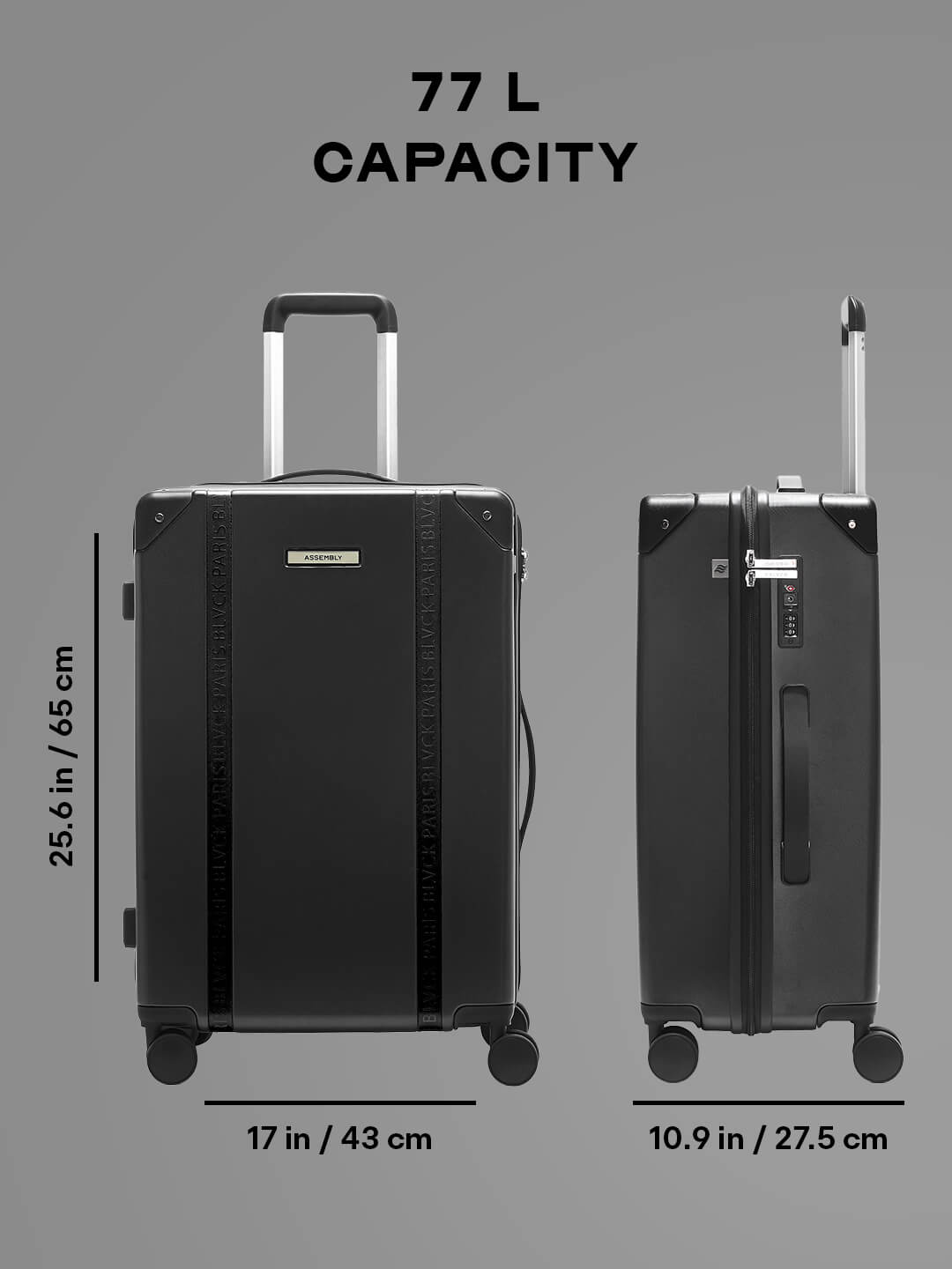 The Blvck Breeze 24" Medium Luggage