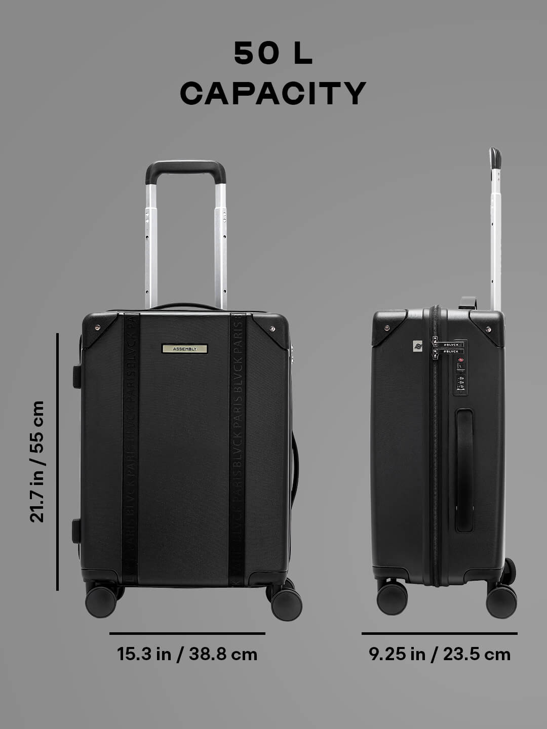 The Blvck Breeze 20" Cabin Luggage