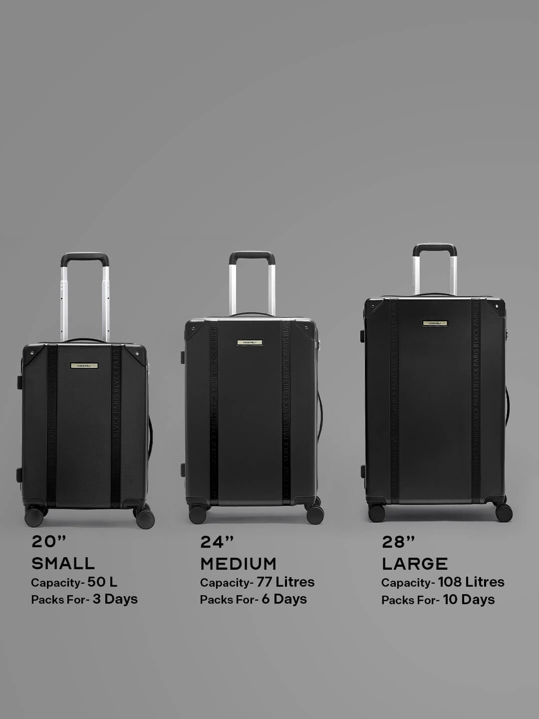 The Blvck Breeze 24" Medium Luggage