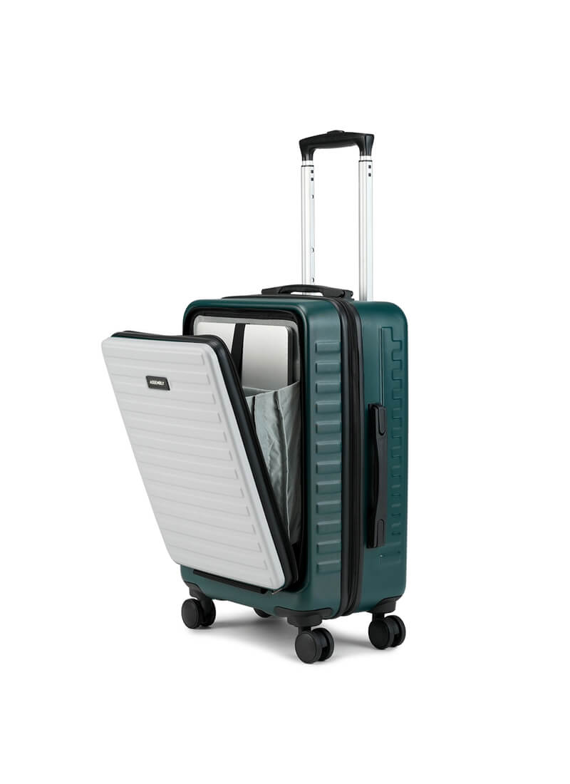 StarkPro | Green/White | Cabin Hard Luggage
