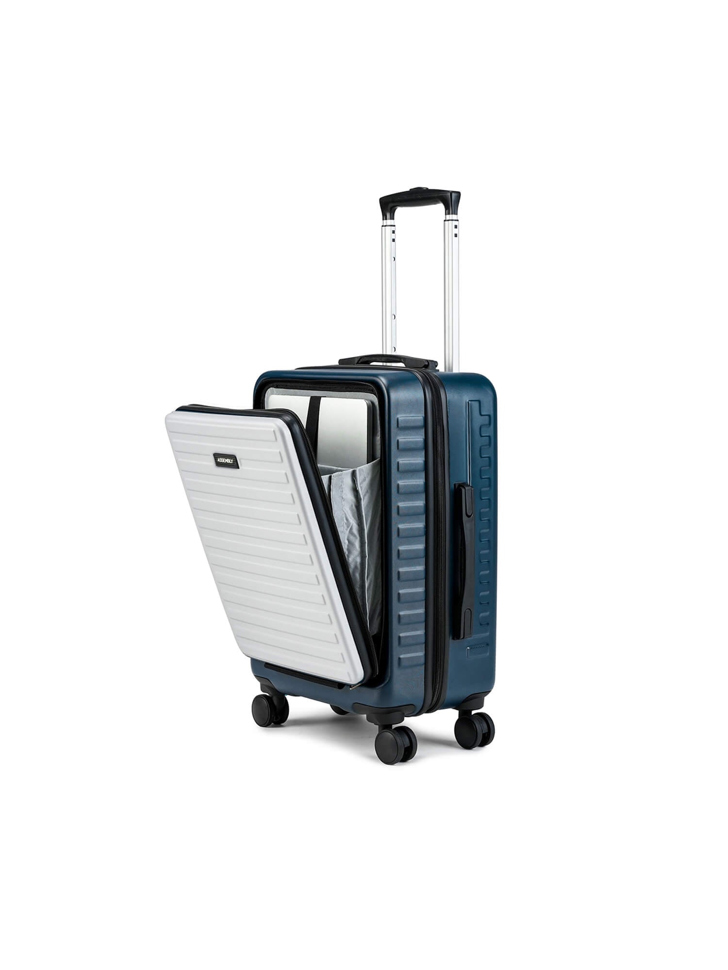 StarkPro | Blue/White | Cabin Hard Luggage