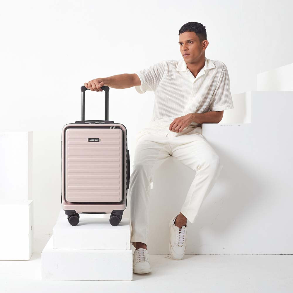 StarkPro | Ivory | Cabin Hard Luggage