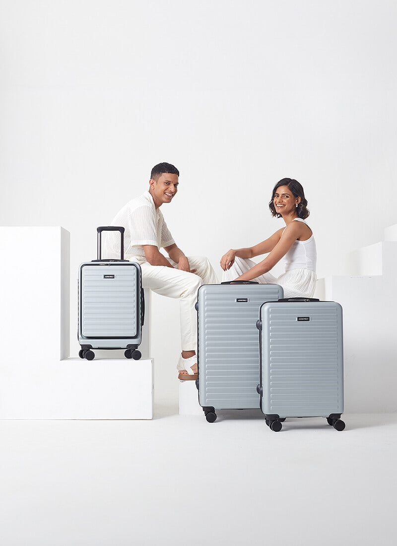 StarkPro Combo | Silver | Set of 3 Luggage