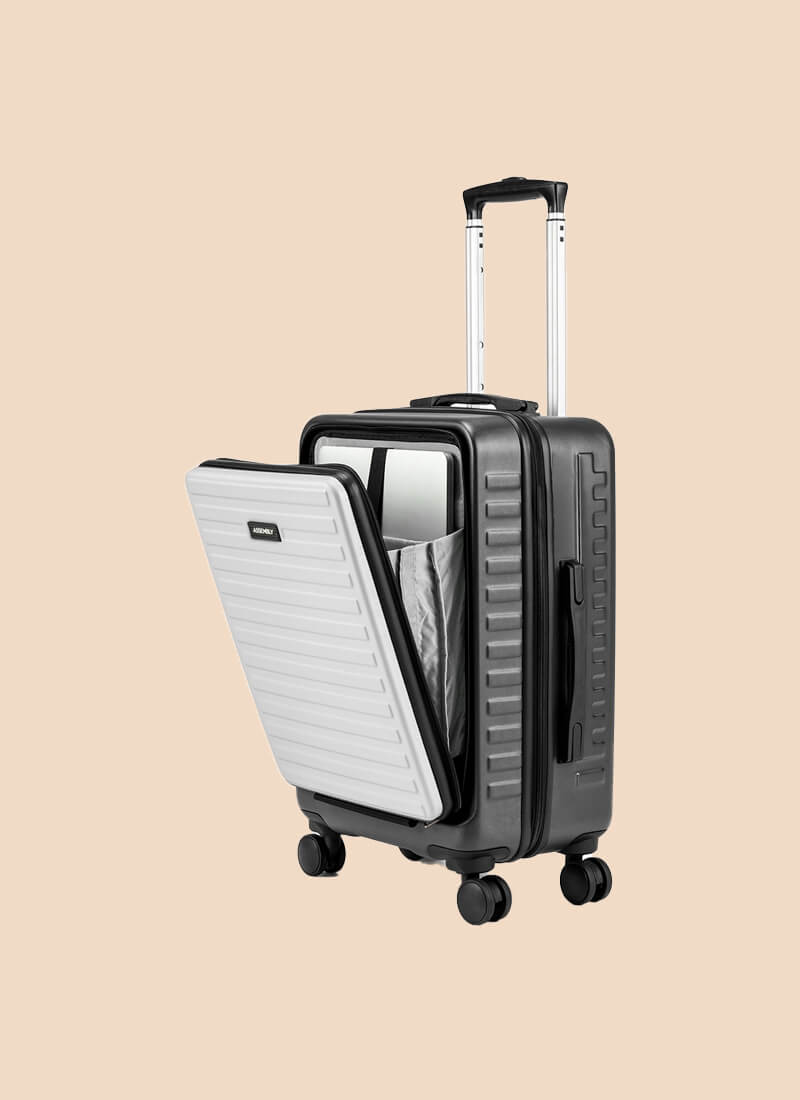 EM2231 - Kono Lightweight Cabin Bag Travel Business Backpack - Black