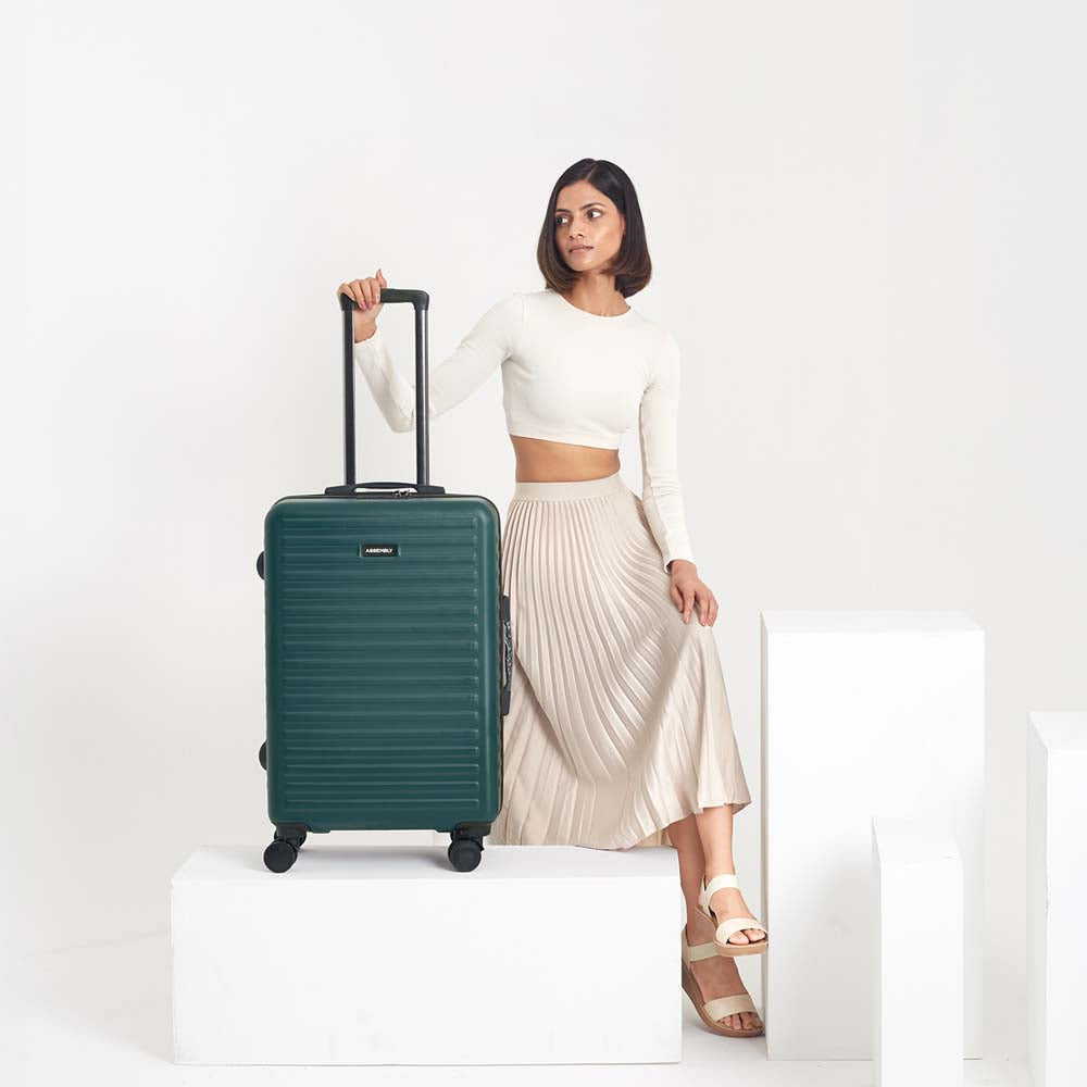 Stark | Green | Medium Hard Luggage