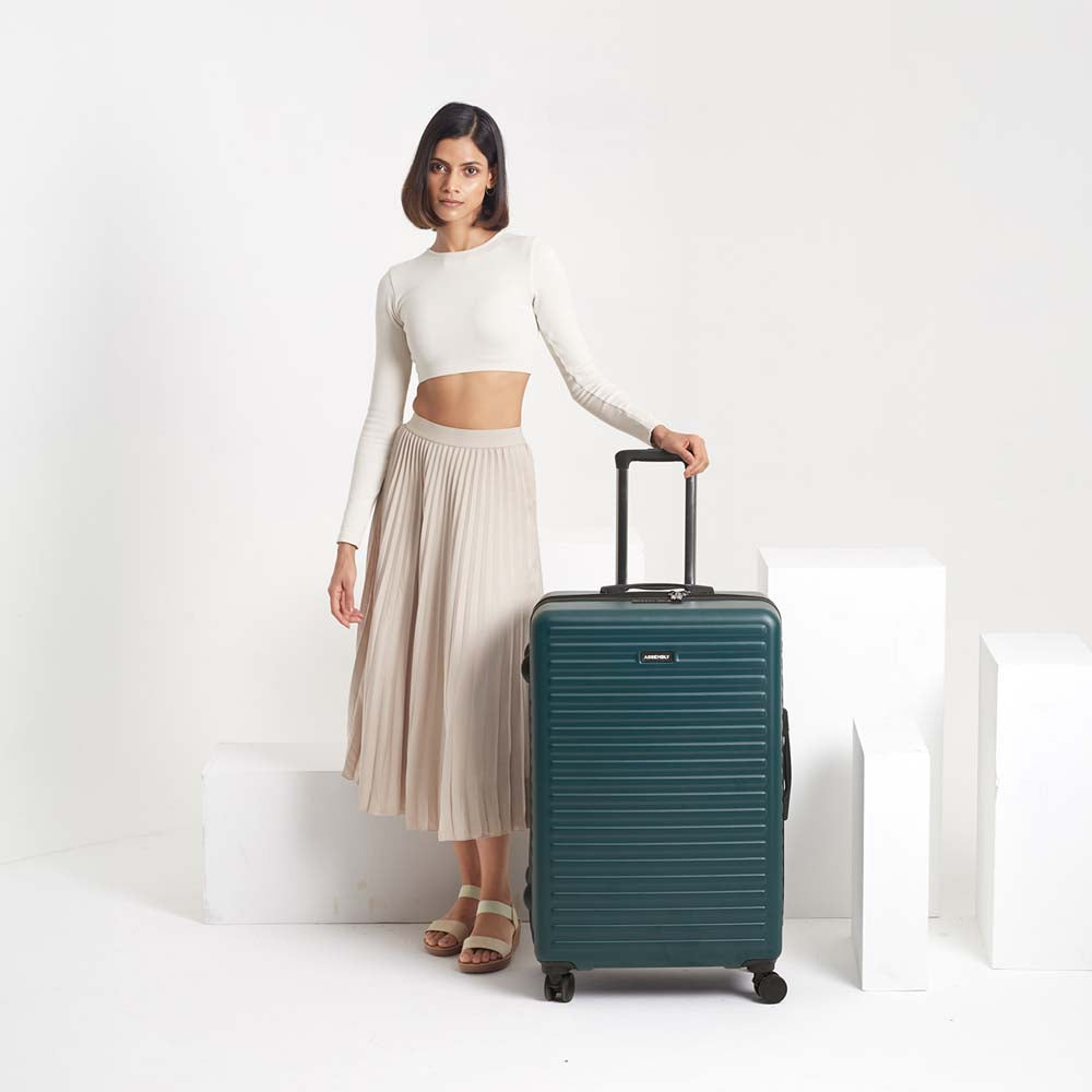 Stark | Green | Large Hard Luggage