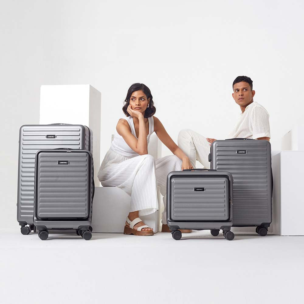 StarkPro Combo | Grey | Set of 4 Luggage