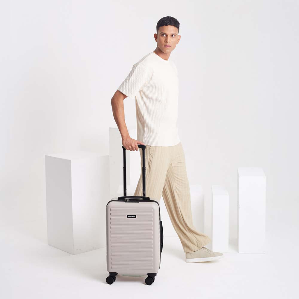 Stark | Ivory | Cabin Hard Luggage