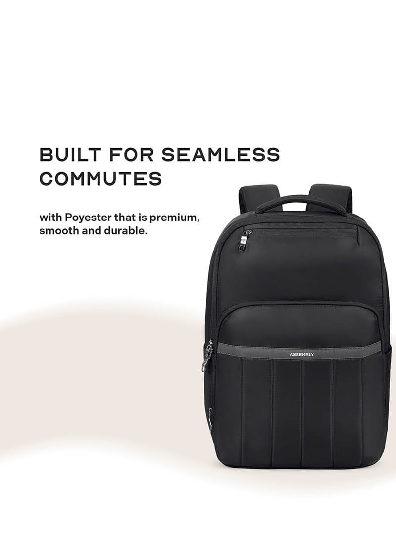 Rover Backpack | Black | Everyday Laptop Backpack