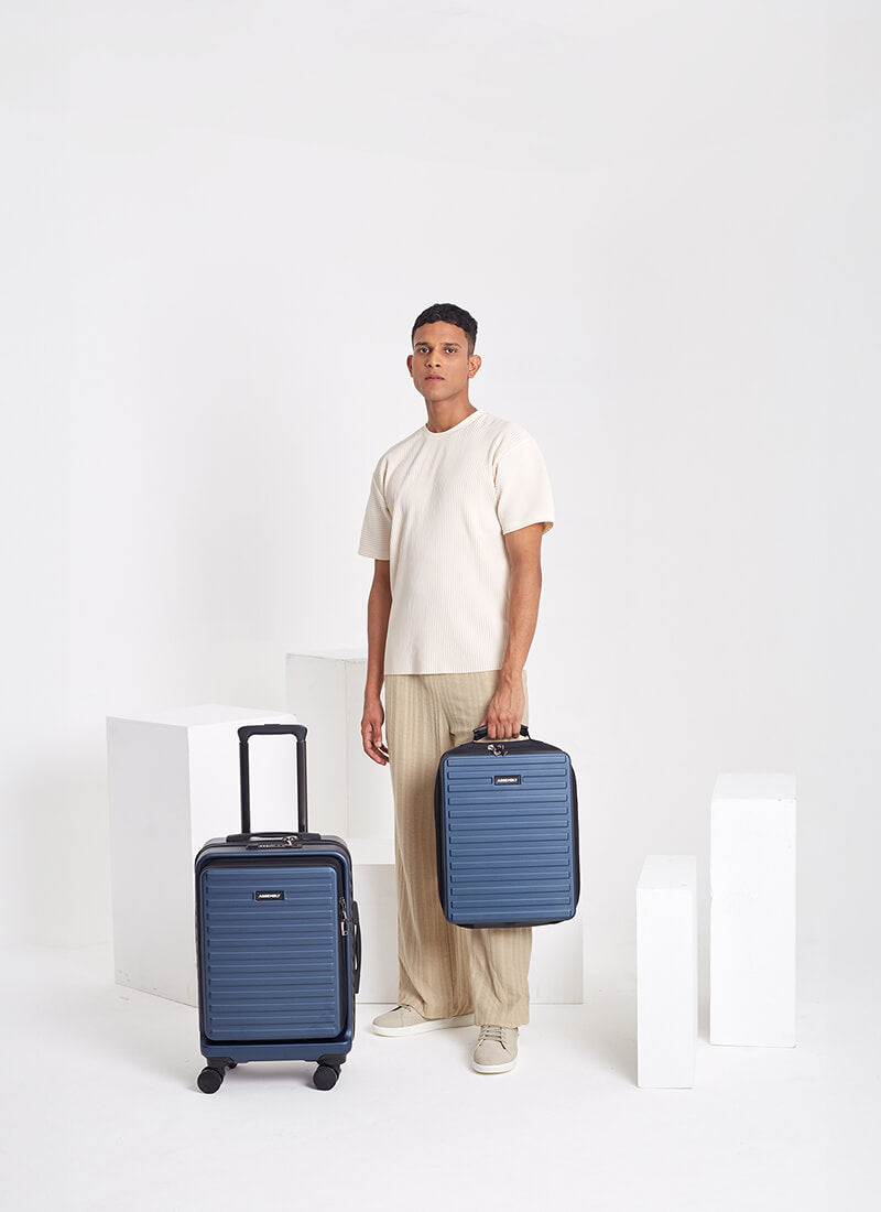 Agile Set | Blue | CabinPro+Laptop Backpack