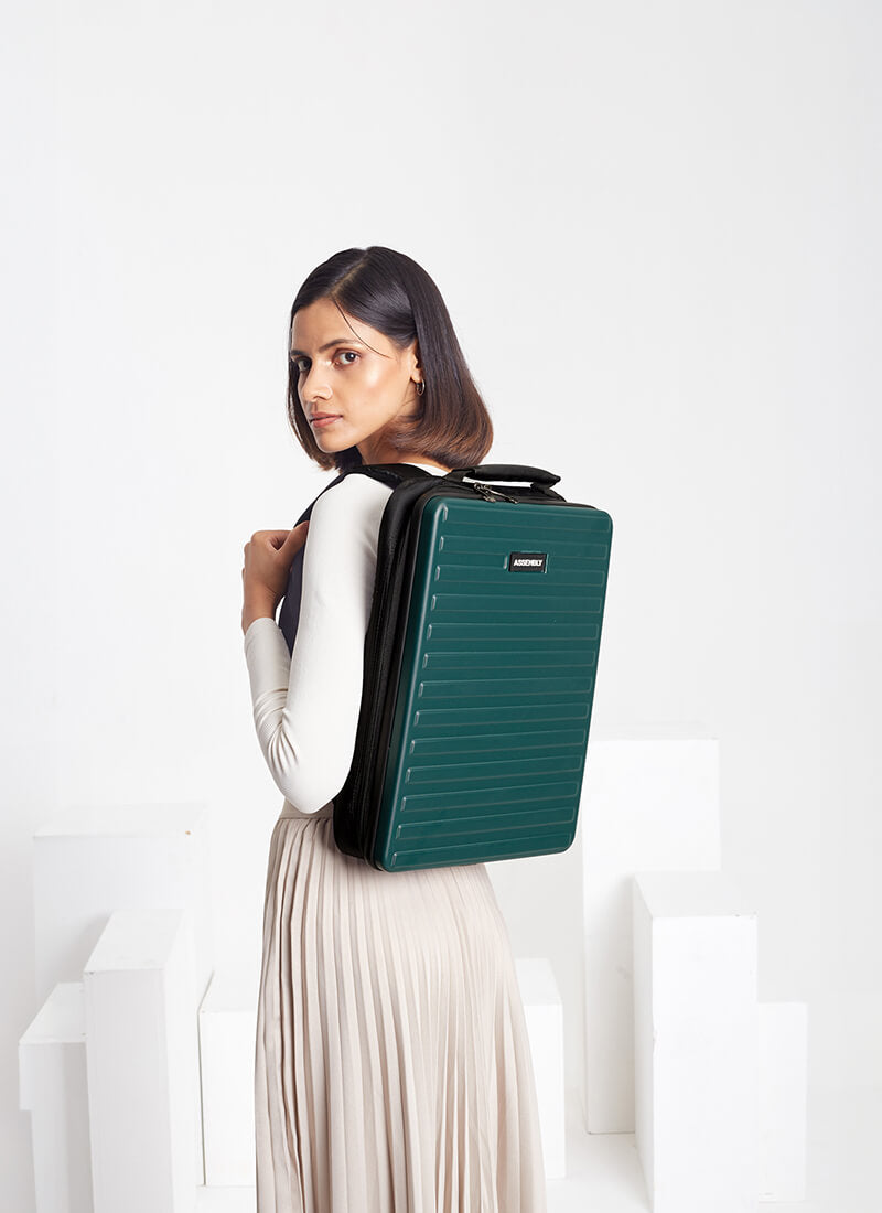 Edge | Green | Hardshell Laptop Backpack