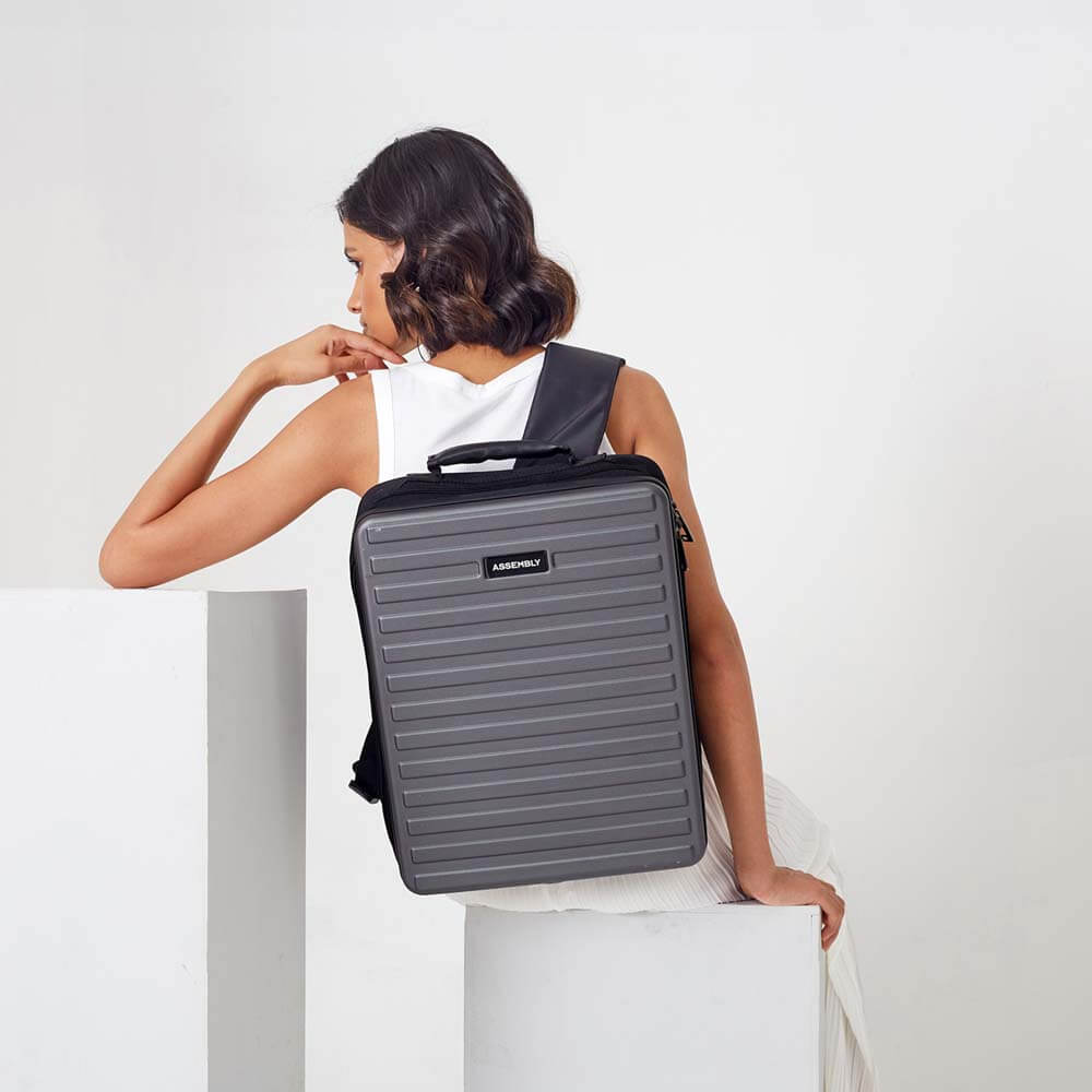Edge | Grey | Hardshell Laptop Backpack