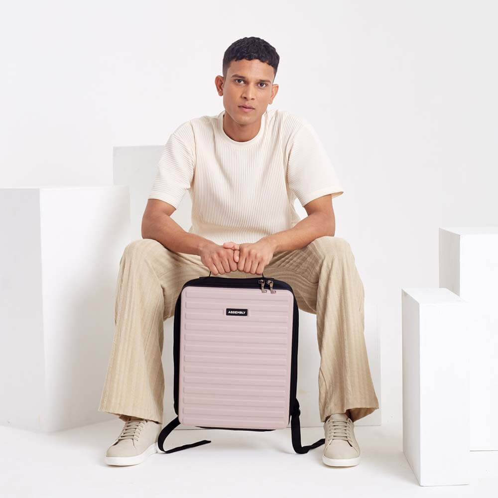 Edge | Ivory | Hardshell Laptop Backpack