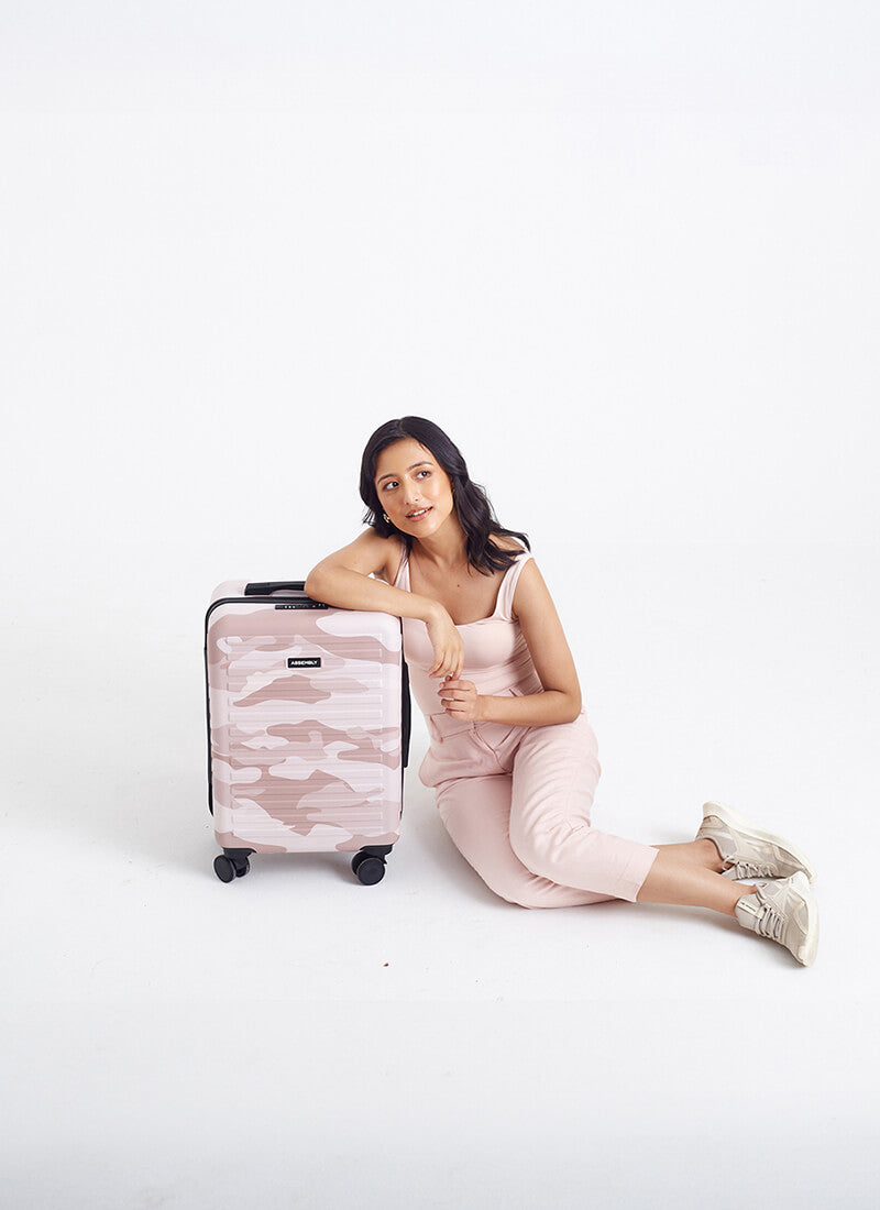 Stark | Camo Peach | Cabin Hard Luggage