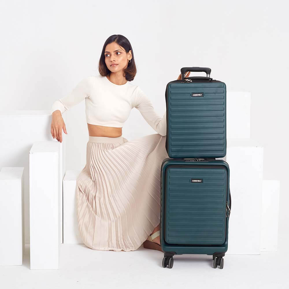 Agile Set | Green | CabinPro+Laptop Backpack