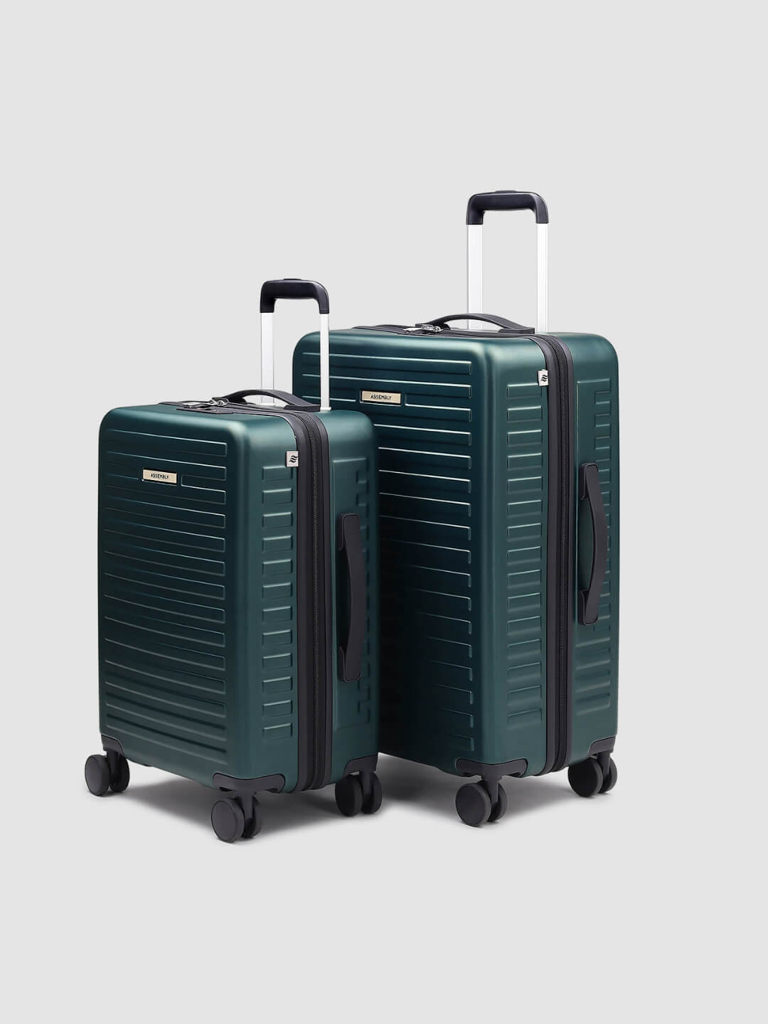Stark Combo | Green | Cabin+Medium Hard Luggage