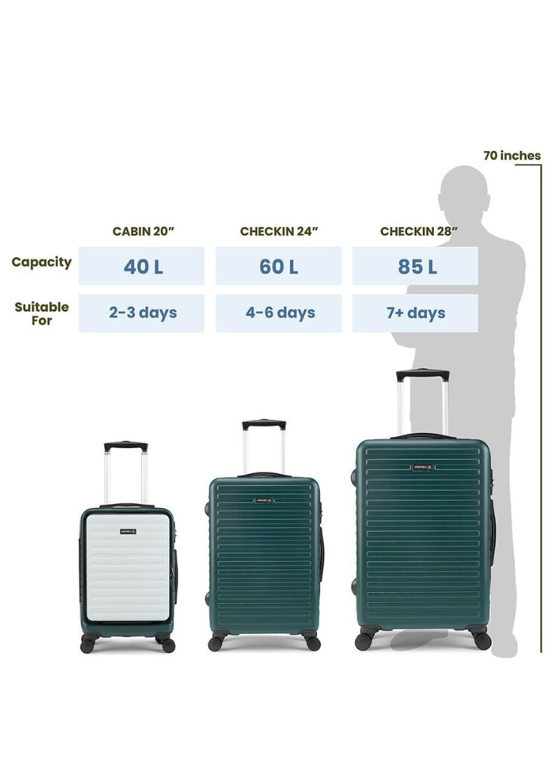 40 inch sales hard suitcase