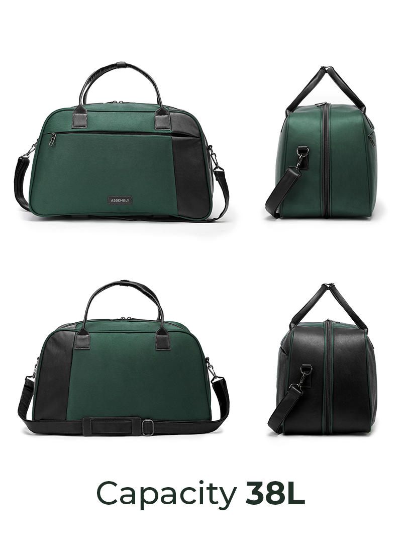 City Explorer Combo | Green | Duffle+TechKit+Packing Cube